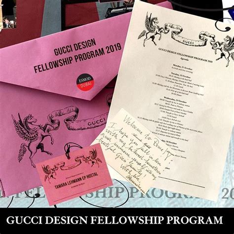 gucci design fellowship program